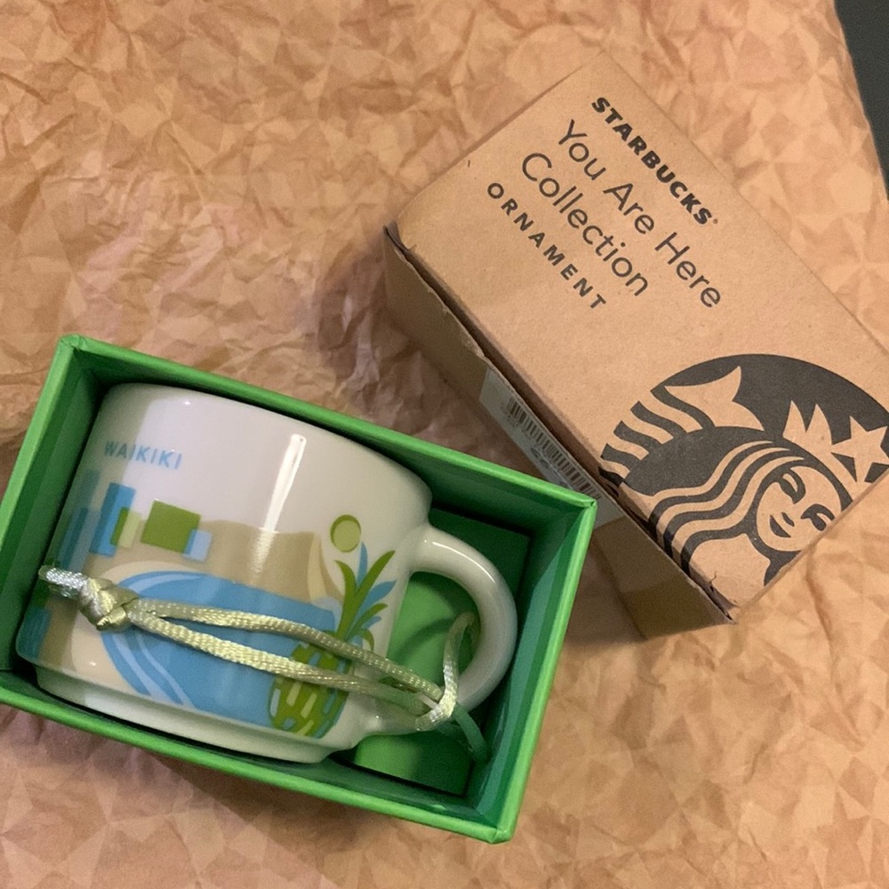 Waikiki Starbucks ornament